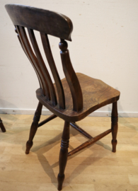 Set  van 8 antieke Windsor stoelen