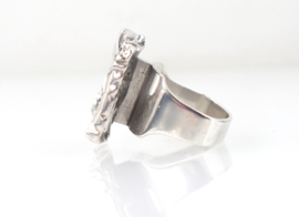 Vintage zilveren ring Juhls, Noorwegen jaren ‘60/’70
