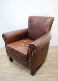 Lederen fauteuil