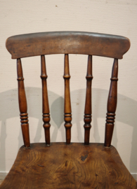 Set van 6 antieke Windsorstoelen
