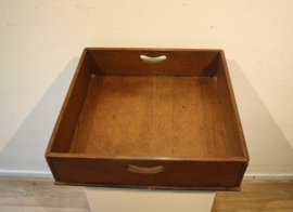 Antiek eiken dienblad