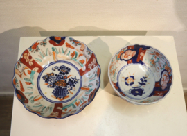 Vier Imari schaaltjes