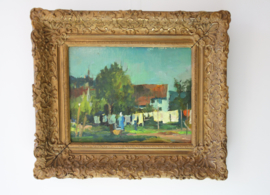Schone was aan de waslijn