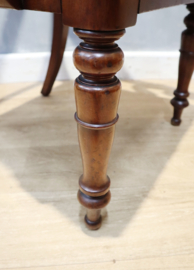 Antieke Biedermeier bureaustoel
