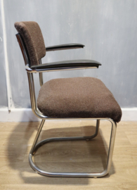 Vintage buisframe armstoel