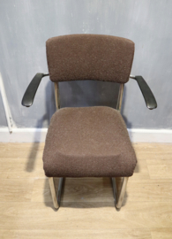 Vintage buisframe armstoel