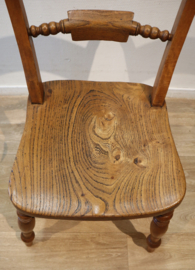 Zes antieke Scroll Back Windsorstoelen