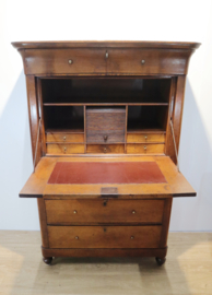 Antieke Hollandse secretaire à abbatant