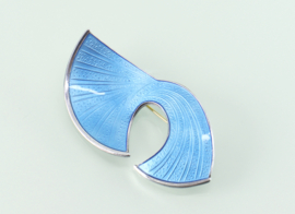 Vintage broche email Knut Rasmussen Noorwegen jaren ‘50