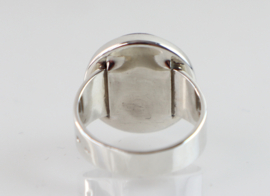 Zilveren ring met amethist, Niels Erik From, ca. 1960