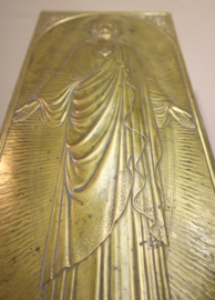 Bronzen plaquette Christus, Esser Weert