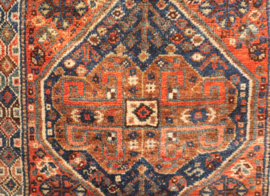 Perzisch kleedje Qashqai 80 x 74 cm