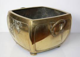 Antieke Japanse bronzen Cachepot