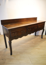 Antieke Engelse dresser / sidetable, 18e eeuw