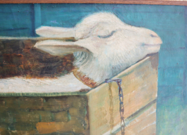 Schilderij geitje, Tijmen Moll (1890-1975)