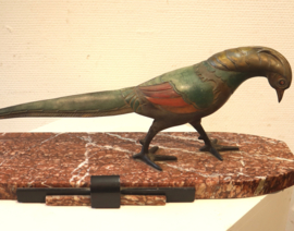 Art Deco sculptuur fazant