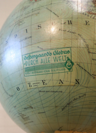 Antieke Duitse globe, Östergaard ca. 1929