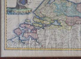 Landkaart Holland 1725