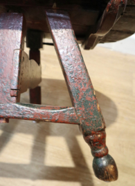 Antieke miniatuur flap-aan-de-wand, 18e eeuw