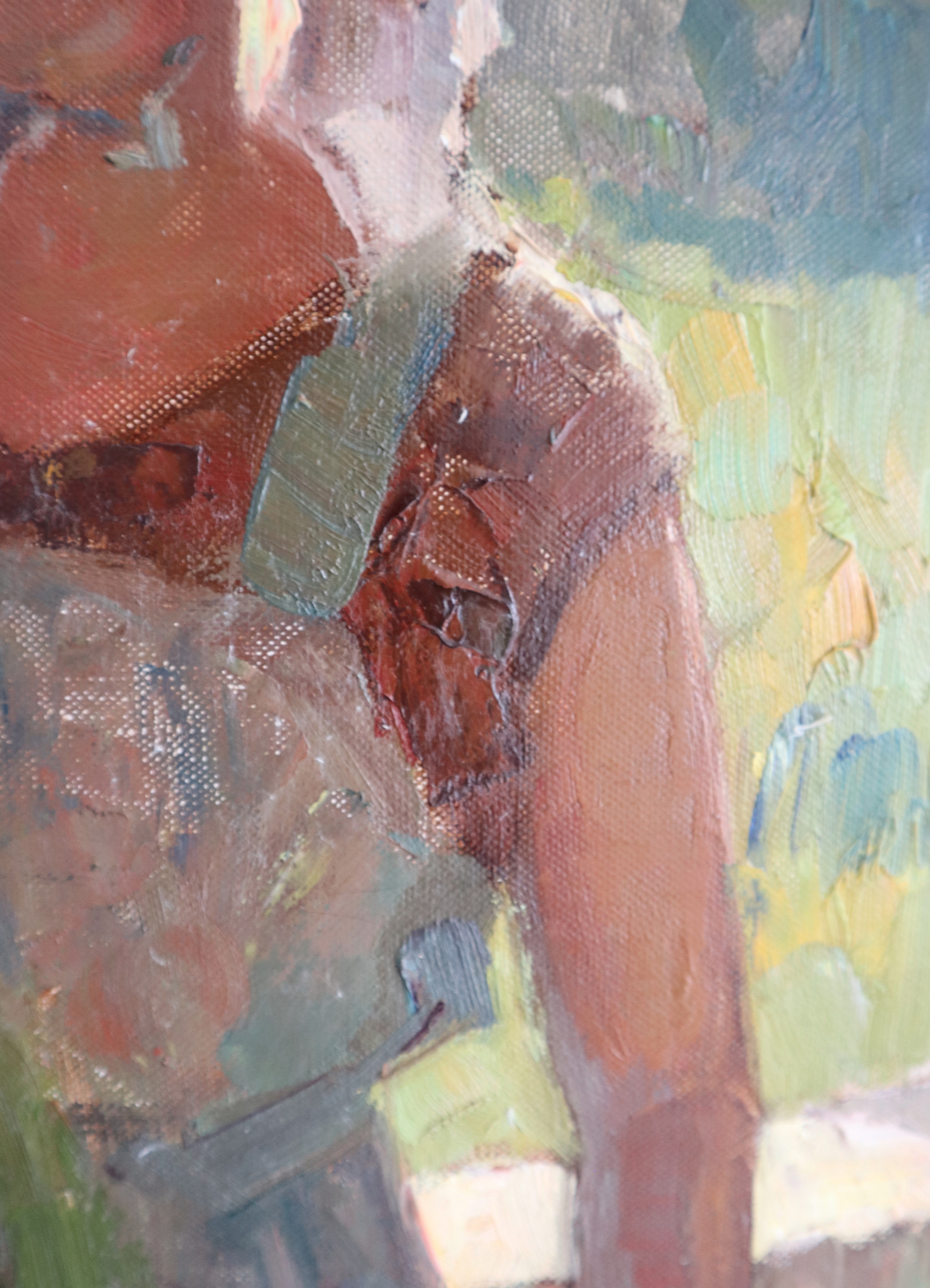 Schilderij Jules van de Leene (1887-1962).