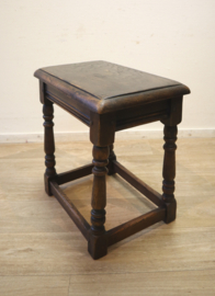 Antiek Engels krukje,  Jointstool
