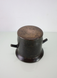 Antieke bronzen vijzel