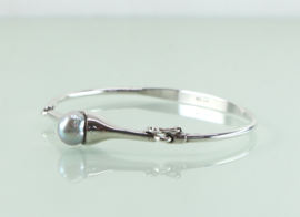 Vintage Deense zilveren armband parel Peter Ernst Ravbutikken
