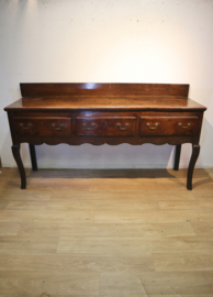 Antieke Engelse dresser / sidetable, 18e eeuw