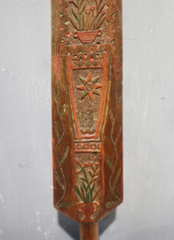 Beschilderde mangelplank 1836