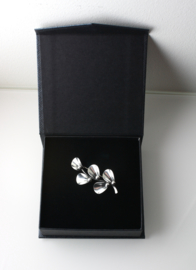 Vintage zilveren broche Deens Design van Niels Erik From (1908-1986)