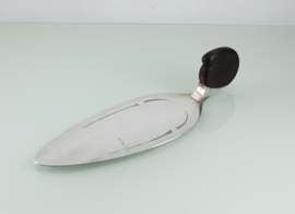 Antieke zilveren Art Deco taartschep