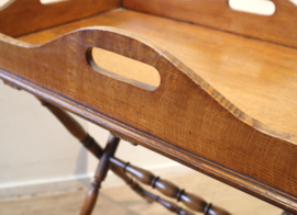 Antieke Engelse butlertray, dienblad
