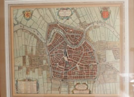 Antieke kaart Haarlem Johannes Blaeu 1646