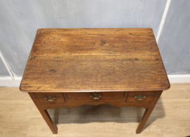 Antiek Engelse wandtafeltje, Lowboy