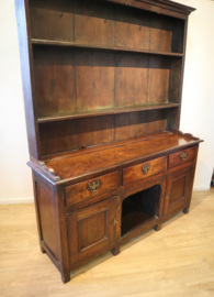 Antieke Engelse buffetkast, dresser 18e eeuw