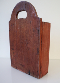 Antieke Hollandse schooltas, 19e eeuw