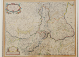 Antieke kaart Gelderland, Hondius 1629