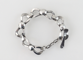 Zilveren vintage armband, Frankrijk