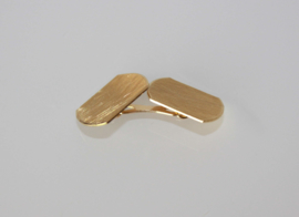 Vintage 18 karaat gouden Italiaanse manchetknopen