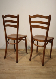 Set Jugendstil stoelen