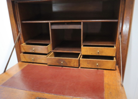 Antieke Hollandse secretaire à abbatant