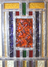 Art Deco Glas-in-lood-raam