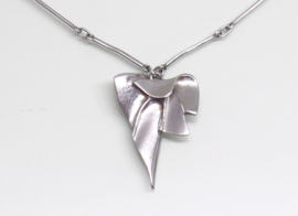 Vintage zilveren ketting Scylla Lapponia 1988