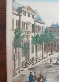 Antieke gravure Den Haag