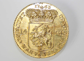 Gouden rijder 14 gulden, Utrecht 1763