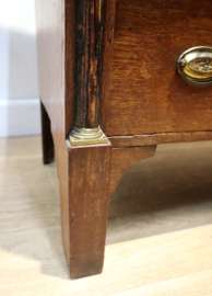 Antieke Hollandse Empire ladenkast