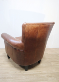 Lederen fauteuil