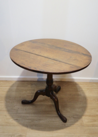 Antieke Engelse tilttoptafel, 18e eeuw