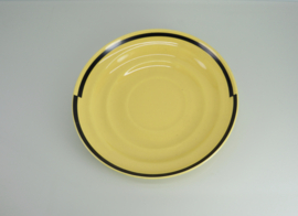 Art Deco kop en schotels, Leendert Muller