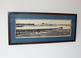 Riviergezicht Hoek van Holland Jos van den Berg (1905-1978)